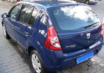 Dywaniki samochodowe Dacia Sandero I