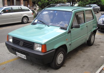 Dywaniki samochodowe Fiat Panda II