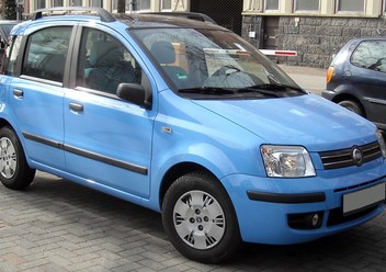 Dywaniki samochodowe Fiat Panda II FL