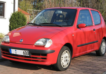 Dywaniki samochodowe Fiat Seicento 1100