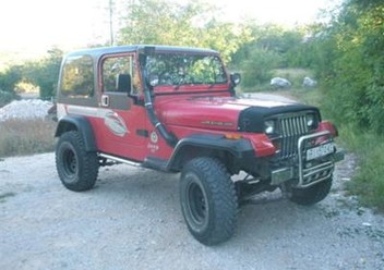 Podszybie Jeep Wrangler YJ