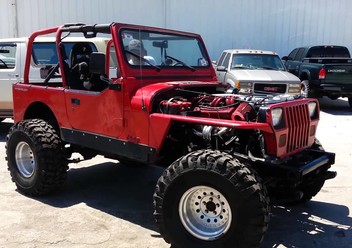 Podszybie Jeep Wrangler YJ