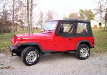 Podszybie Jeep Wrangler YJ