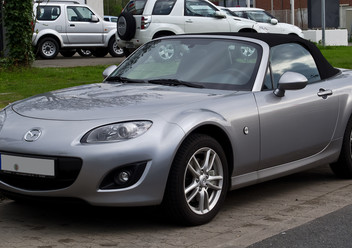 Szyba drzwiowa tylna prawa Mazda MX-5 I