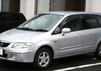 Listwy wewnętrzne Mazda Premacy FL