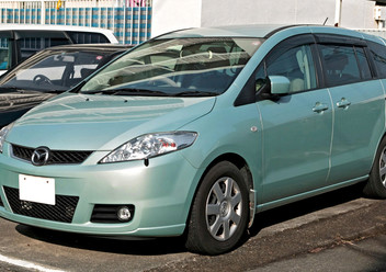 Listwy wewnętrzne Mazda Premacy FL