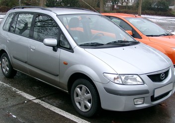 Listwy wewnętrzne Mazda Premacy FL