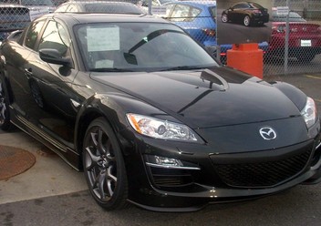 Klamki zewnętrzne Mazda RX-8