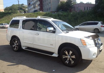 Fotel środkowy Nissan Armada FL