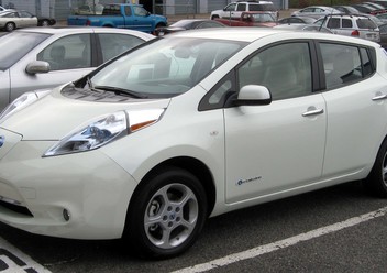 Lampa tylna prawa wewnętrzna Nissan Leaf