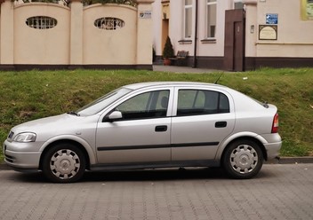 Skórka gałki do biegów Opel Astra G