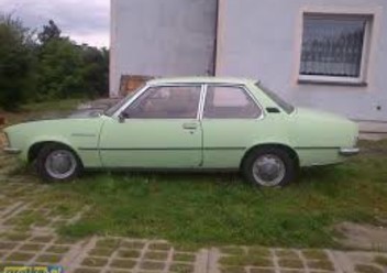 Lusterko lewe ręczne wewnętrznie regulowane Opel Rekord