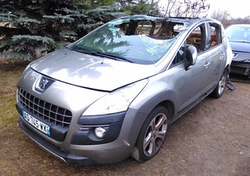 Szyba boczna tylna lewa Peugeot 3008