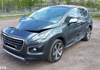 Szyba boczna tylna lewa Peugeot 3008