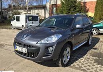 Strefa zgniotu przednia Peugeot 4007