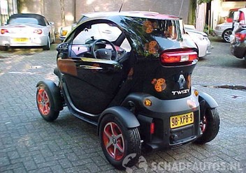 Silniczek regulacji zamka centralnego Renault Twizy