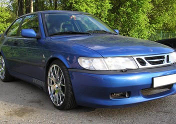 Listwy wewnętrzne Saab 9-3 I