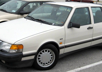 Dach rozsuwany Saab 9000 FL