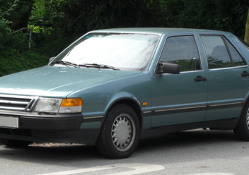 Dach rozsuwany Saab 9000 FL