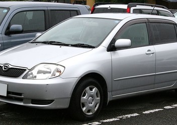 Szyba trójkątna tylna lewa Toyota Corolla IX