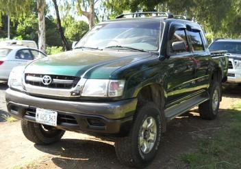 Instalacja gazowa - Zbiornik Toyota Hilux VII